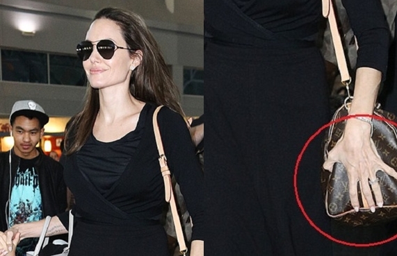 Анджелина Джоли вновь шокировала поклонников. Ты только взгляни на ее руки!