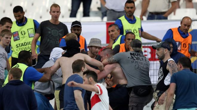 Euro 2016: France expels Russia far-right fan chief Shprygin