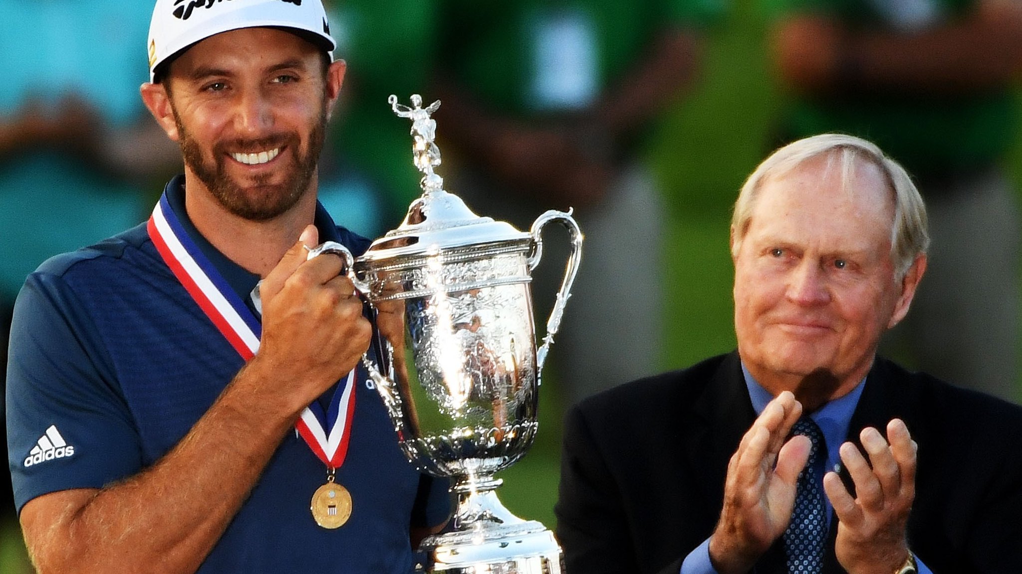 US Open 2016: Dustin Johnson wins first major amid farcical finish at Oakmont