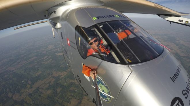 Solar Impulse sets off on 90-hour Atlantic crossing