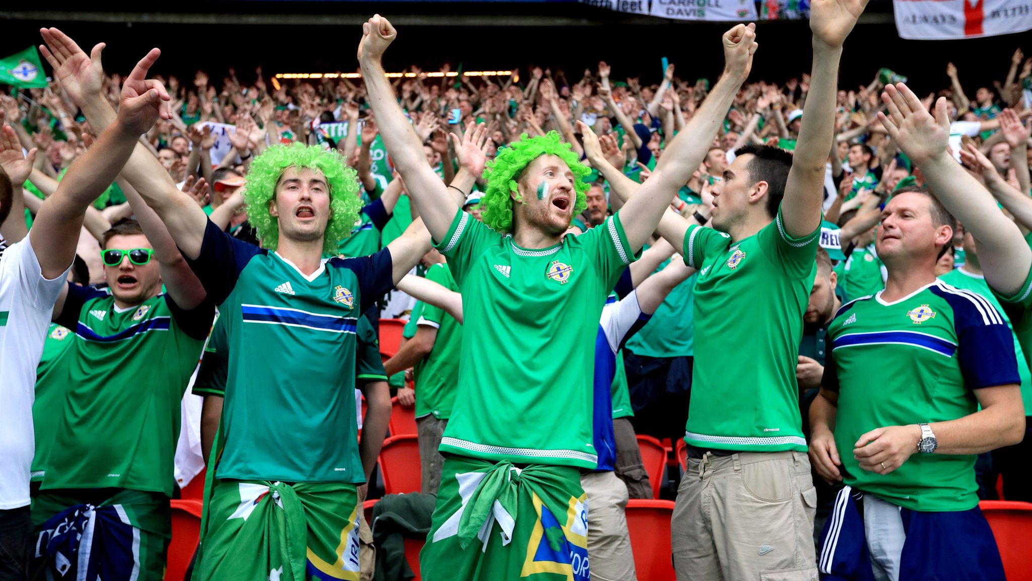 Euro 2016: Northern Ireland join England and Wales in last 16