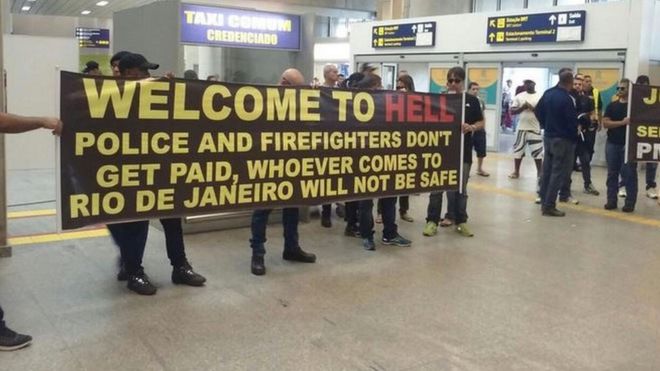 Rio 2016: ‘Welcome to Hell’ warn police