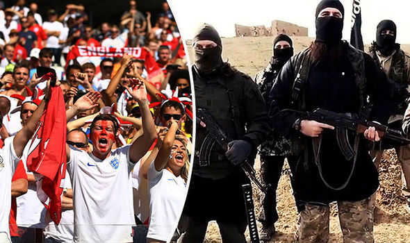 Now football fans are in danger as they watch the Euros in BRITAIN, security chiefs warn