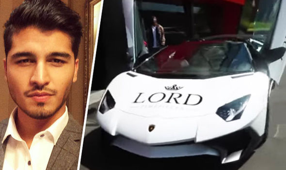 Millionaire ‘Lord’, 21, hurled abuse at police for pulling him over in his Lamborghini