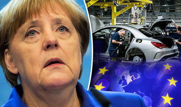 REVEALED: Merkel NEEDS free trade deal with UK or 750,000 German jobs could face the axe