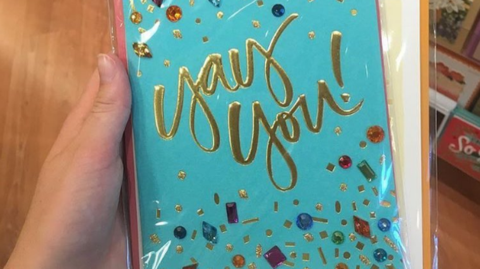 Taylor Swift returns to her part-time job as a greeting card designer
