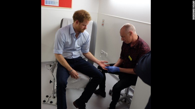 Prince Harry gets tested for HIV to raise awareness