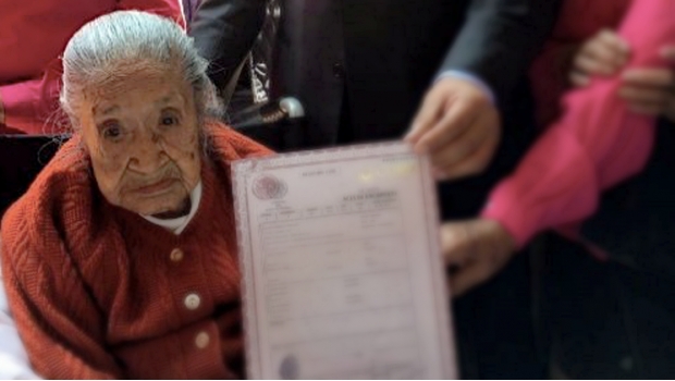 Mexican woman dies at age 117 just hours after receiving birth certificate