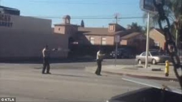 Video Footage Shows Man Being Shot by Police at California Gas Station