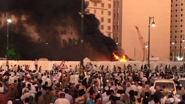 Medina explosion: Suicide bombing near Saudi holy site