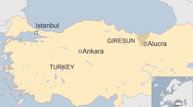Turkey helicopter crash kills seven in Giresun