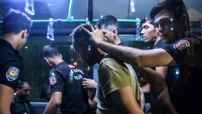 Turkey coup attempt: Some 6,000 people detained, says minister