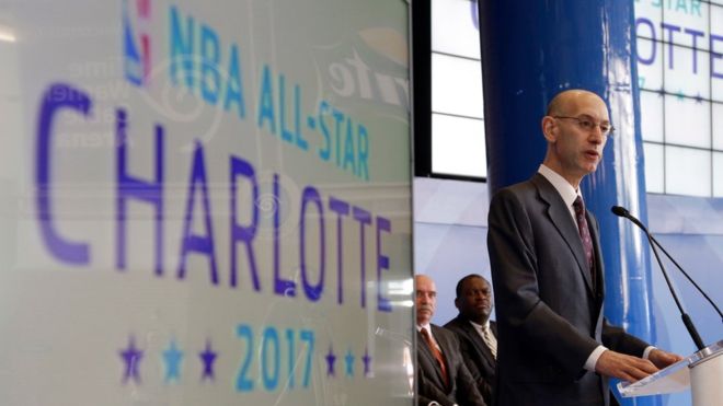 NBA moves North Carolina All-Star game over ‘bathroom bill’