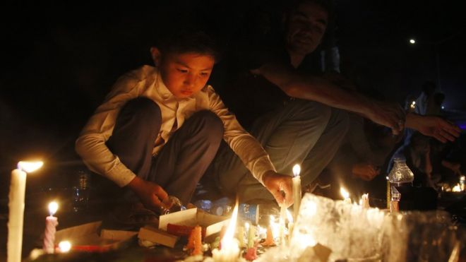 Kabul blast: Afghanistan mourns protest bombing victims