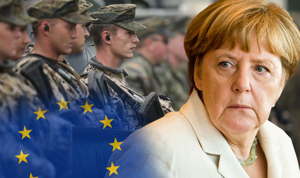 Merkel to push ahead with EU army following Brexit vote, says German defence minister