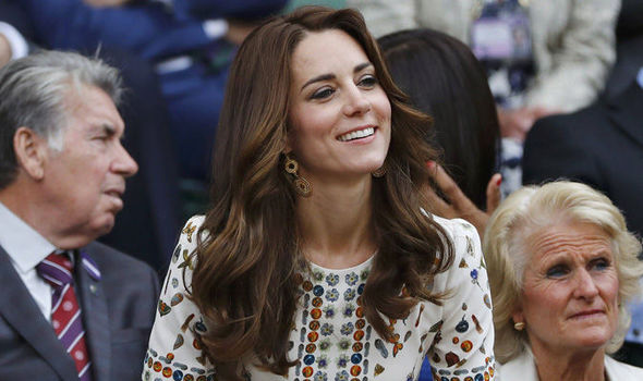 WimbleDONE! Kate’s McQueen of the castle as she wows in floral dress by iconic designer