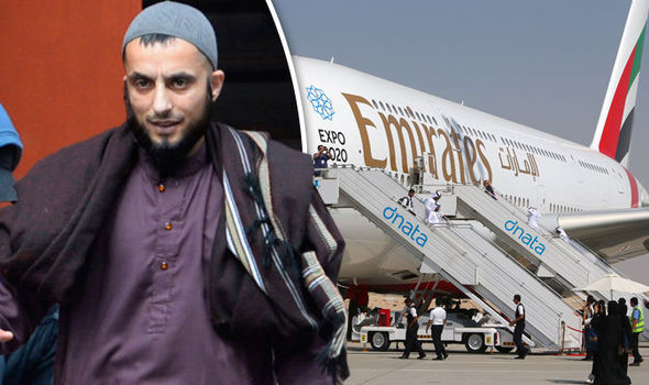 Plane passenger jailed for shouting ‘Allahu Akbar’ and ‘boom’ as jet hit turbulence