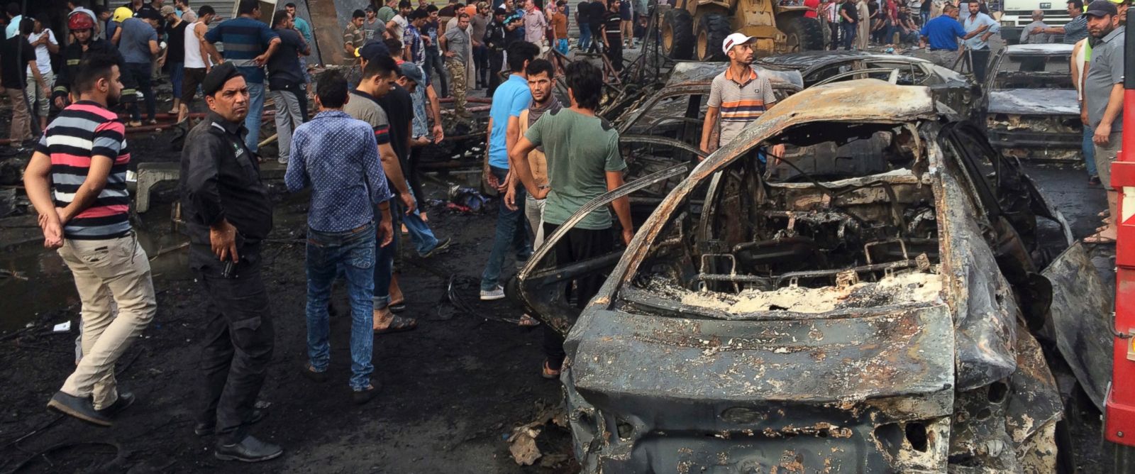 Iraqi Officials: 91 People Killed in 2 Bombings in Baghdad