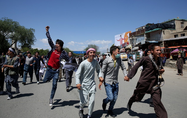 Afghan Capital Locked Down for Large Demonstration
