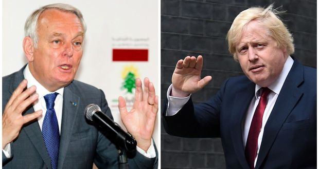 Boris Johnson is a liar with his back to the wall, says French FM