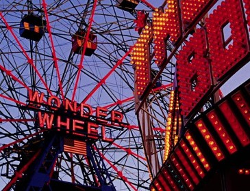 The Wonder Wheel. Coney Island and Silicon Valley