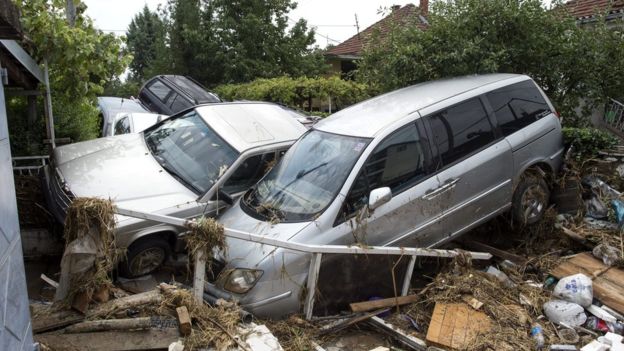 Macedonia storm: At least 20 die overnight in freak deluge