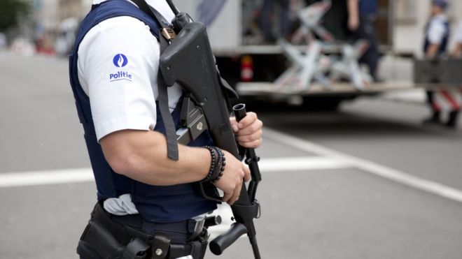 Belgium machete attacker was Algerian, say officials