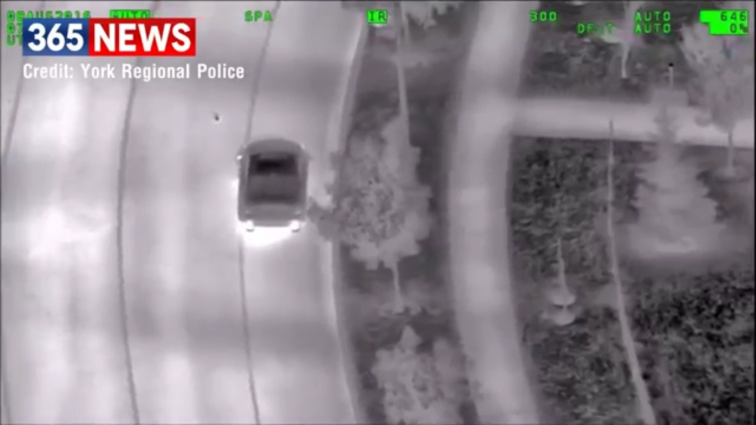 Driver hunting Pokemon catches the attention police helicopter (VIDEO)