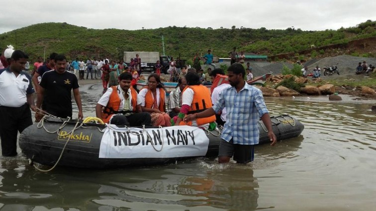 India Flooding Kills 96, Forces 1 Million Into Relief Camps