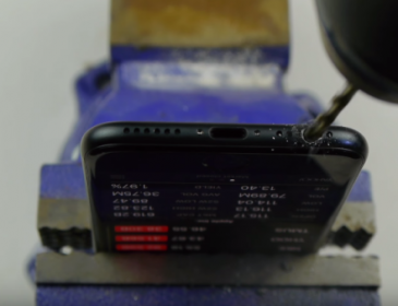 You should NOT drill a hole in your iPhone 7 to make a headphone jack