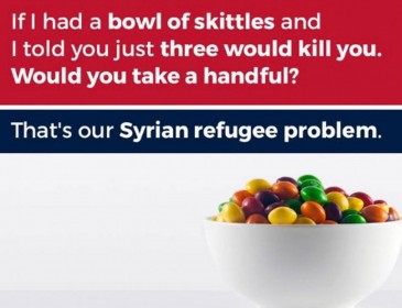 Internet responds to Donald Trump Jr’s comparison between refugees and Skittles ‘that could kill you’