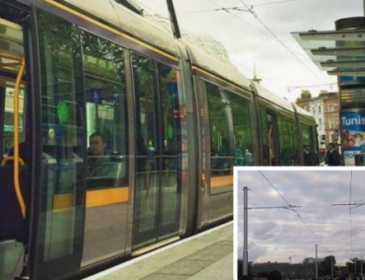 PIC: This stunning image from the Luas tracks looks eerily apocalyptic