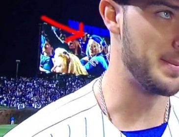 Bill Murray Used the Jumbotron at Wrigley to Videobomb Kris Bryant