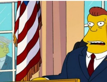 The Simpsons predicts Who will succeed Trump as President
