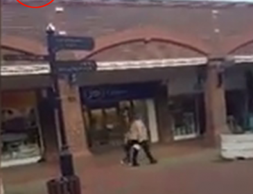 Prankster throws £1,500 of fake £10 notes from shopping centre roof