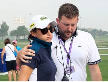 Golf caddy dies after collapsing during play at Dubai Ladies Masters