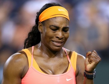 Serena Williams arrives with big news: I can’t stop crying