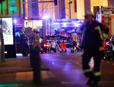Nine dead and 50 injured as truck ploughs into Christmas market in Berlin