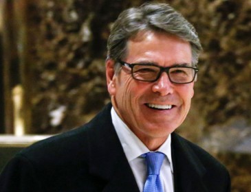 Trump picks Rick Perry as secretary of energy