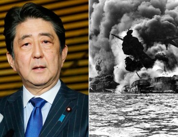 Japanese PM in historic visit to Pearl Harbor 75 years after ‘day of infamy’