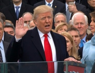 The Oath of President: Donald Trump sworn in as 45th US president(VIDEO)