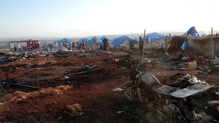 Car bomb kills 4 in refugee camp in Syria