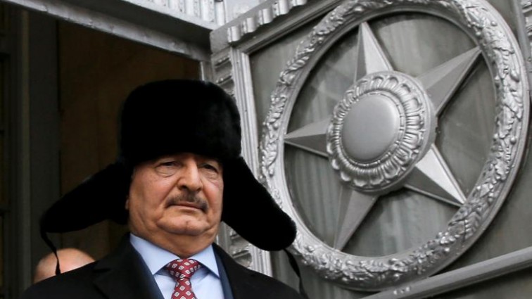 Russia turns to Libya with show of support for eastern commander