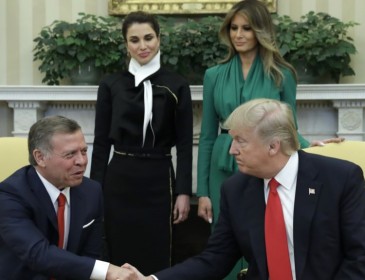 Что сделал король Иордании на встрече с Трампом. Вы такого еще не видели!