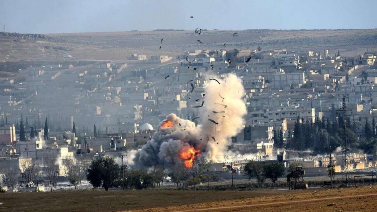 Взрыв на оружейном складе в Сирии: десятки погибших (фото)