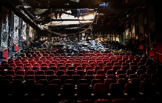 В Москве произошёл пожар в кинотеатре «35 мм»