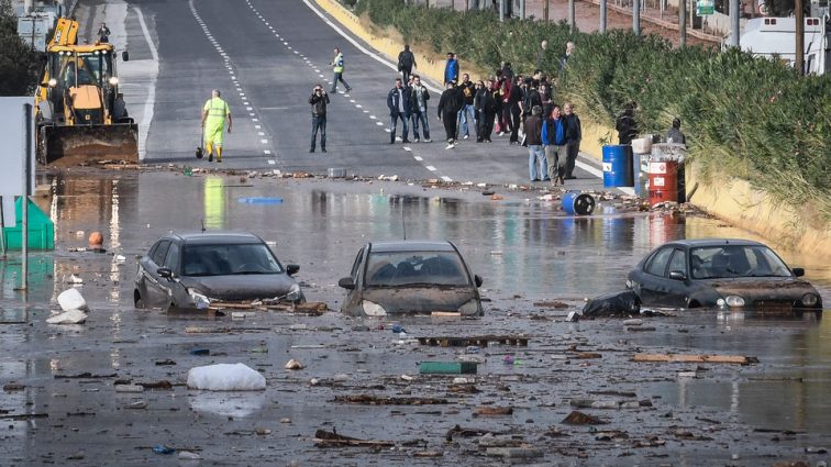 Ужасный потоп в Греции: 14 человек погибло