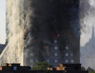 Жуткий пожар в небоскребе, погибло 10 человек
