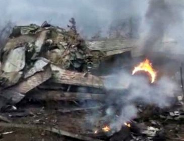 СРОЧНО! Под Москвой разбился пассажирский самолет, не выжил никто