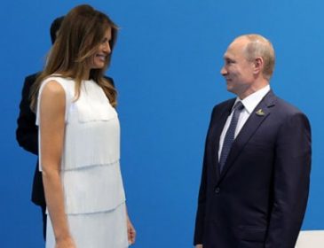 «Мелания собирает вещи?»: узнайте о чем Путин рассказал жене Трампа